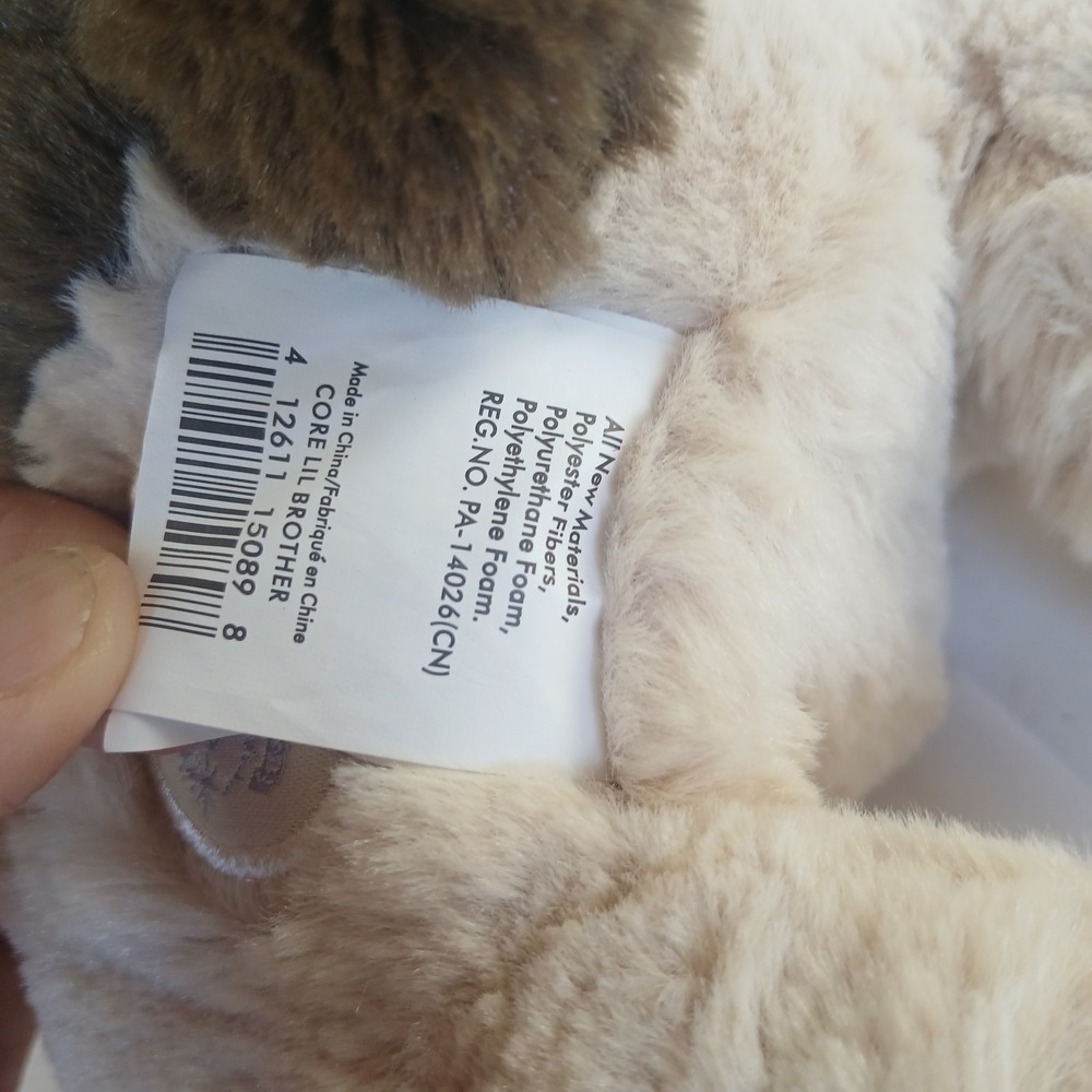 Rare Disney Store Mulan Lying Lil Little Brother Core Dog Soft Plush Tags 12" - Picture 10 of 14